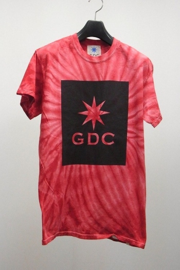 【65%OFF】GDC タイダイTシャツ RED
