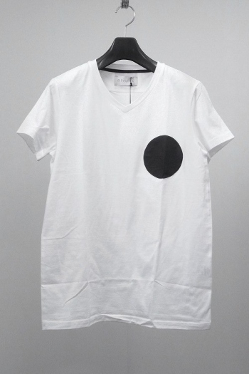【65%OFF】RIVORA フルムーンポケットTシャツ WHITE/NAVY