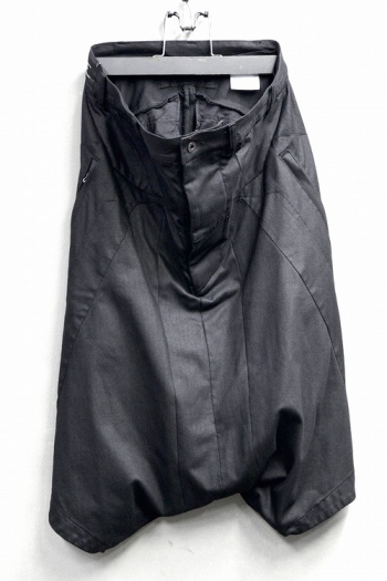 JULIUS 15SS シームドクロッチパンツδ BLACK「I.D.HEART」