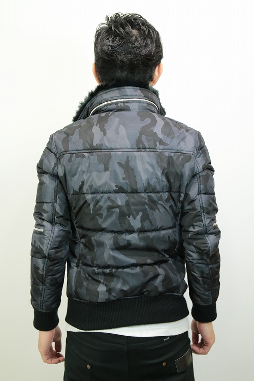 40%OFF】AKM フライトダウンジャケット MONO CAMO「I.D.HEART」