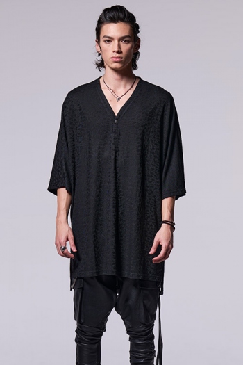 【予約】kiryuyrik 2024SS Dolman HenryNeck T-Shirt_kke2