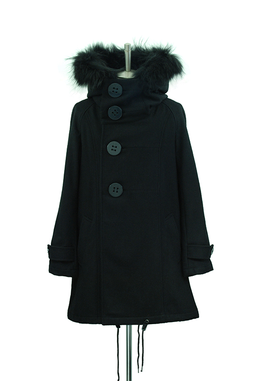 MiDiom 21AW Big Button Hooded Coat_md15