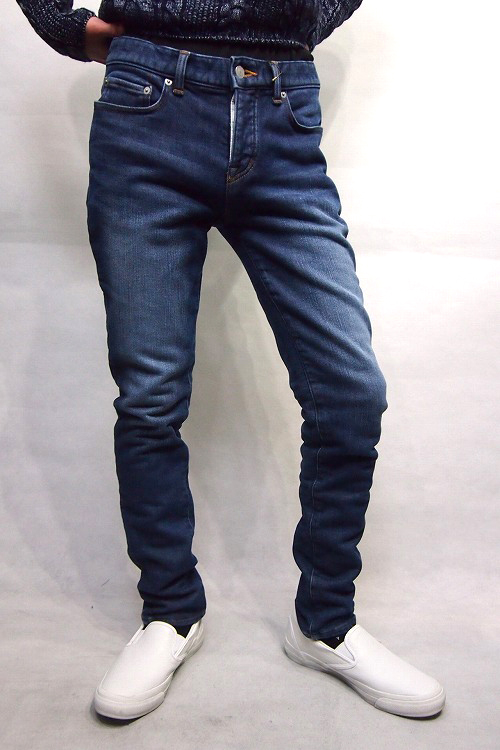 40%OFF】AKM 5P SKINNY INDIGO USED「I.D.HEART」