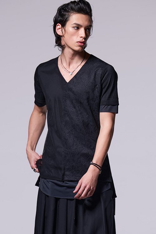 【予約】kiryuyrik 2024SS Layered T-Shirt_kke2