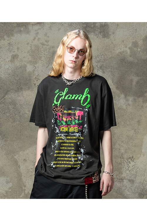 【特先】Glamb (グラム)  ラストソングTシャツ_gbf1